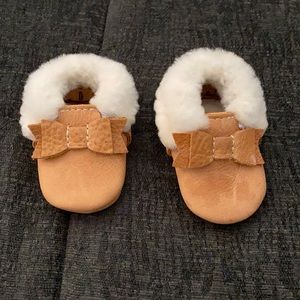 Freshly picked baby moccasin